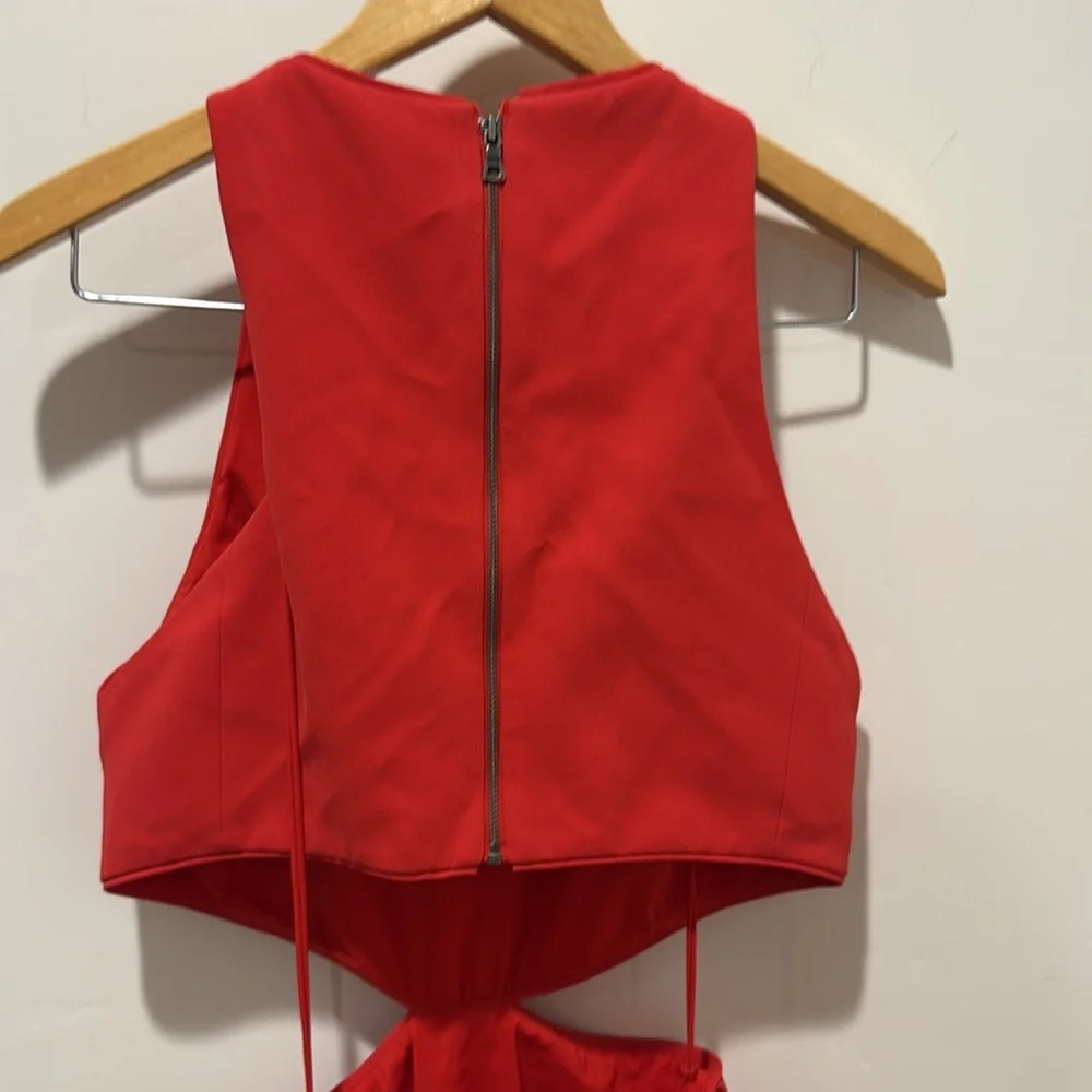NWT Alice and Olivia cutout mini dress - Picture 7 of 8
